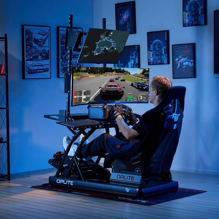 OPLITE - R8 Single Monitor Mount Black - Einfache Monitorhalterung schwarz für R8 Fury