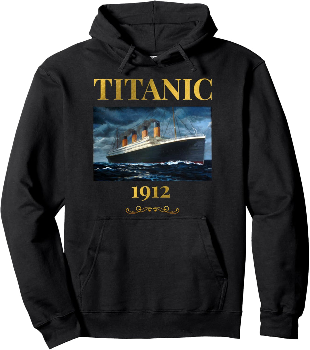 Titanic 1912 Passagierschiff Kreuzfahrtschiff Pullover Hoodie