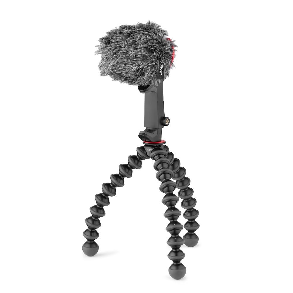 JOBY GorillaPod Creator Kit, EIN GorillaPod 1K-Stativ, einen GripTight Smart Handyhalter und EIN Wav