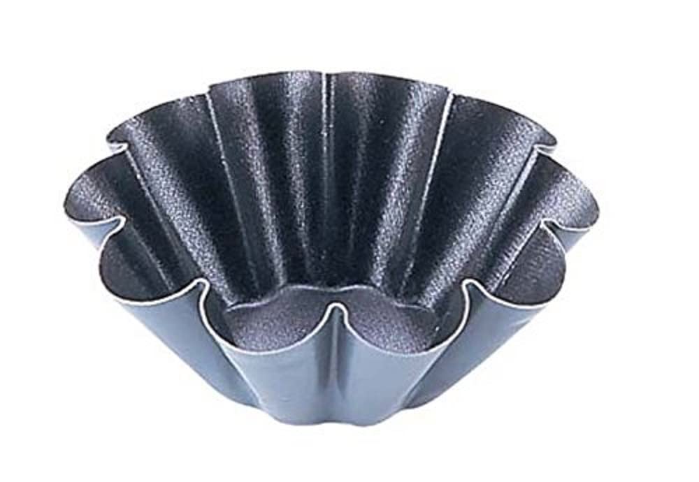 Matfer E238 Mini-Briocheform, antihaftbeschichtet, 12 Stück