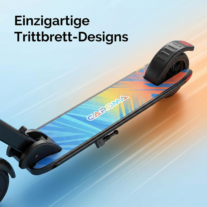 Caroma E Scooter Kinder von 8-12 Jahren, 180W Motor, 16 km/h, 60 min Fahrzeit, Einstellbare Geschwin