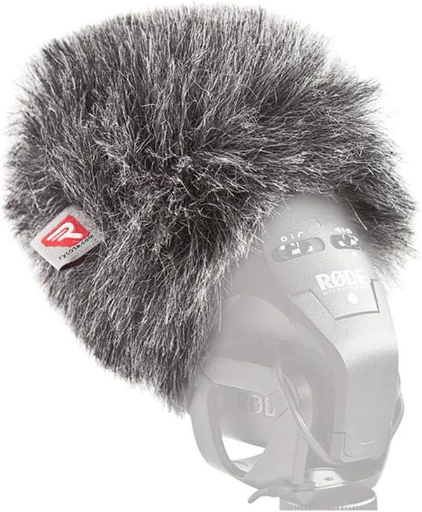 Rycote 055430 Mini Windjammer for Rode Stereo VideoMic Pro,Grey
