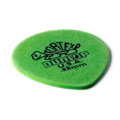 Dunlop 413R.88 Tortex® Tear Drop, grün, 88 mm, 72/Beutel .88mm, .88mm