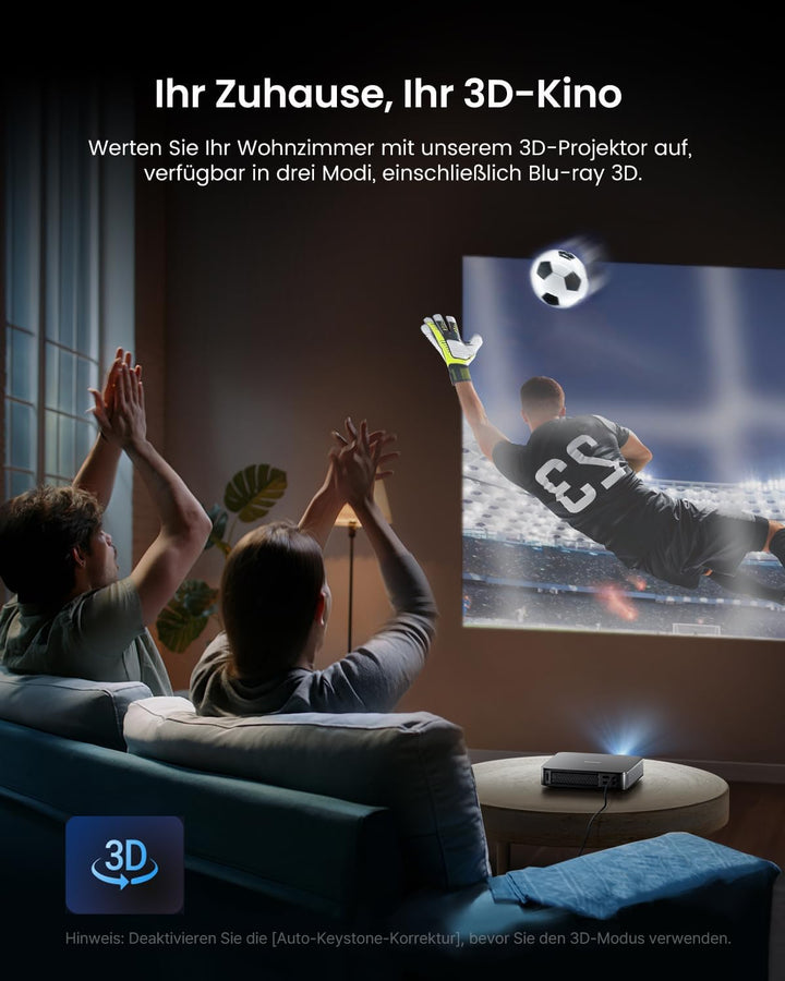 Dangbei Atom Mini Beamer,1200 ISO Lumen,1080p Full HD Beamer, Heimkino Beamer mit WiFi und Bluetooth