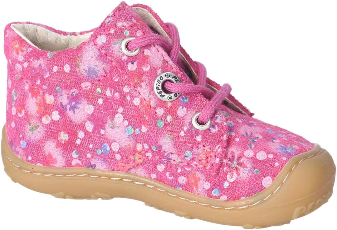 RICOSTA Mädchen und Jungen Stiefel DOTS, Kinder Lauflernschuhe, Weite: Mittel, lose Einlage 19 EU Pi