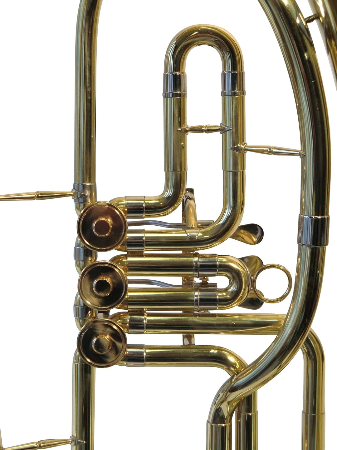 SYMPHONIE WESTERWALD® Tenorhorn/Tenor Horn Gold/Silber, Minibalgelenk, inkl. Luxus-Hartschalenkoffer