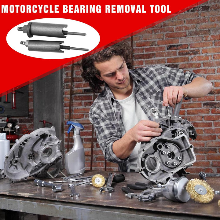 Innenlager Abzieher, Motorrad Innenlager-Auszieher, 9-23 mm Radlager Abzieher Motorrad mit 5 Grössen