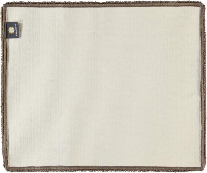 Rhomtuft Badteppiche Square Taupe - 58 50x60 cm, 50x60 cm