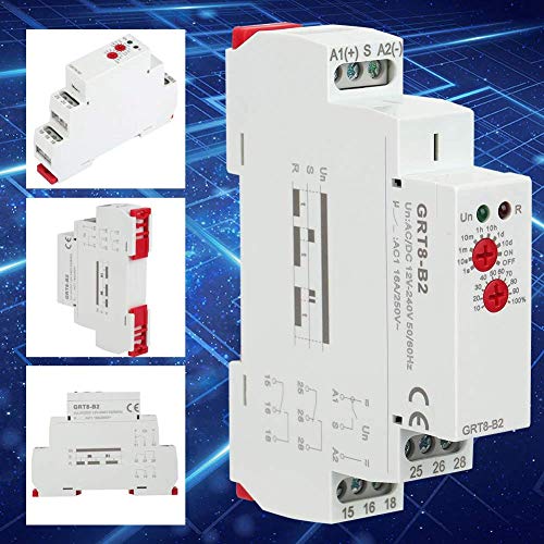 Schienen Zeitrelais für die 12-240 V Mini Einzelfunktionssteuerung Für die Verzögerung der 35 mm Sch