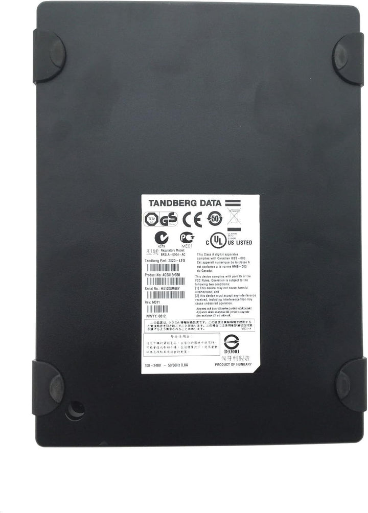 Tandberg LTO-5 HH Externer SAS-Laufwerksatz, Schwarz