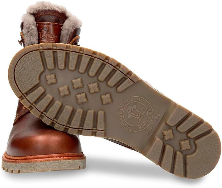 Panama Jack Panama 03 Damen Kalt gefüttert Classics Kurzschaft Stiefel & Stiefeletten, Kastanienbrau
