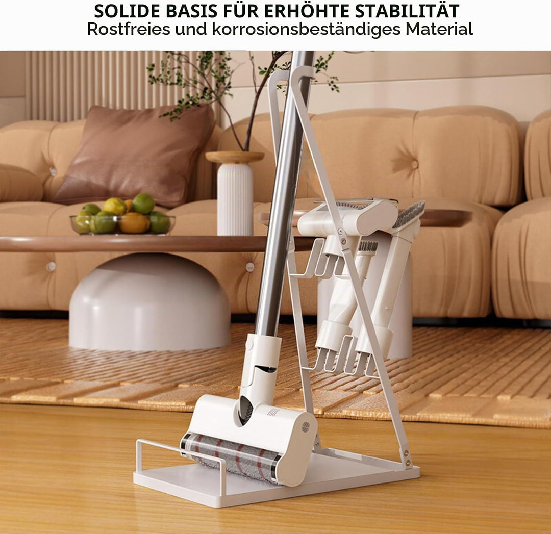 MAGIC SELECT Staubsaugerständer Kompatibel mit Dyson V15, V6, V7, V8, V10, V11. Bodenregal aus Metal