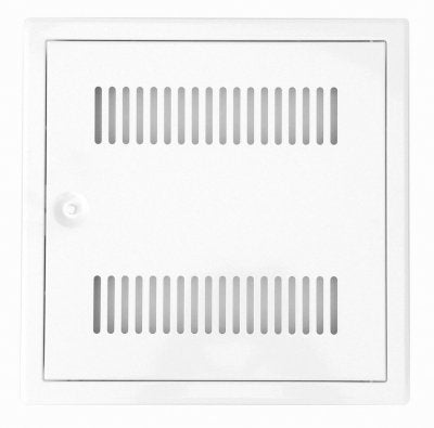 Upmann 21690 Revisionstür Softline weiss mit Lüftungsschlitzen und Vierkantverschluss 60 x 60 cm