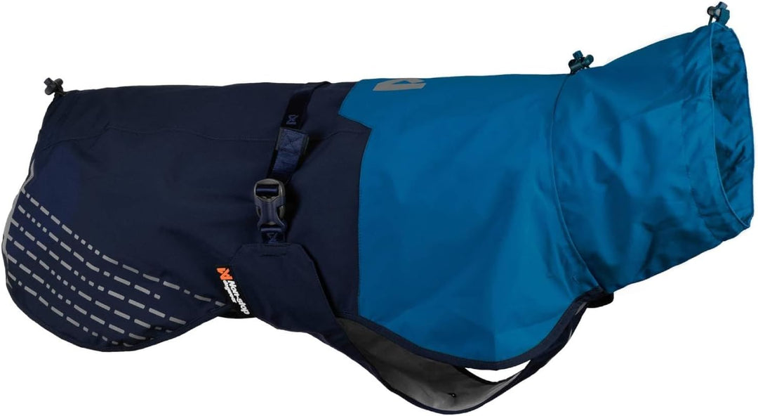 Non-stop dogwear Fjord Raincoat, wasserdichter Regenmantel für Hunde, verstellbar und atmungsaktiv m