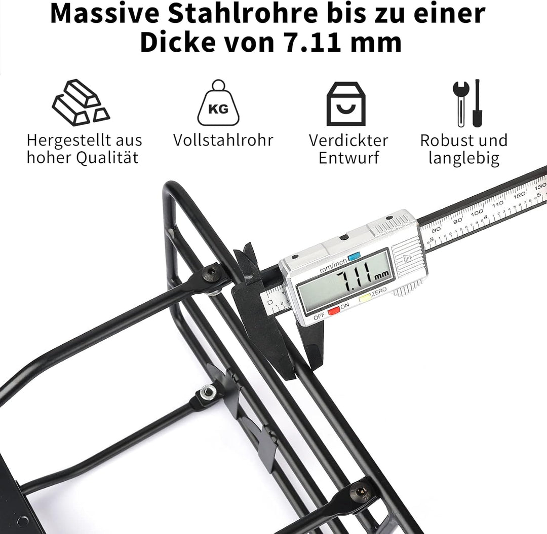 E Scooter Gepäckträge Hinten Rack Kompatibel mit Xiaomi M365/Pro2 MAX G30 Essential Elektroroller Ve