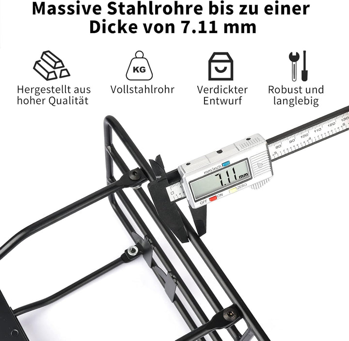 E Scooter Gepäckträge Hinten Rack Kompatibel mit Xiaomi M365/Pro2 MAX G30 Essential Elektroroller Ve