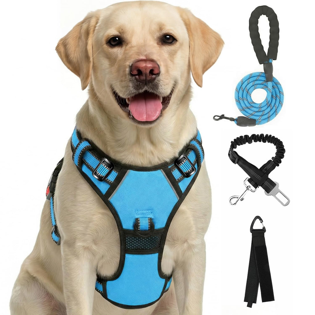 FURRYFECTION Anti Zug Hundegeschirr, Brustgeschirr kleine Hunde Sicherheitsgeschirr Welpen, Antizugg