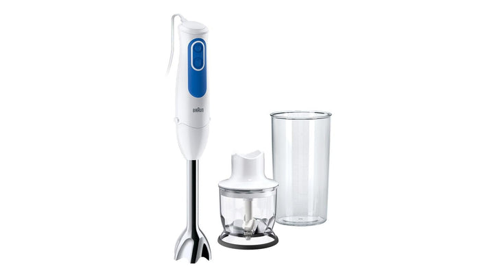 Braun Household Stabmixer, 700 W, 2 Geschwindigkeits-stufen mit Turbo-funktion für einfache Einhandb