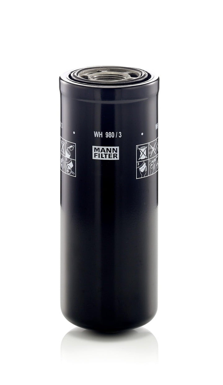 MANN-FILTER WH 980/3 Hydraulikfilter – Für Industrie, Land- und Baumaschinen