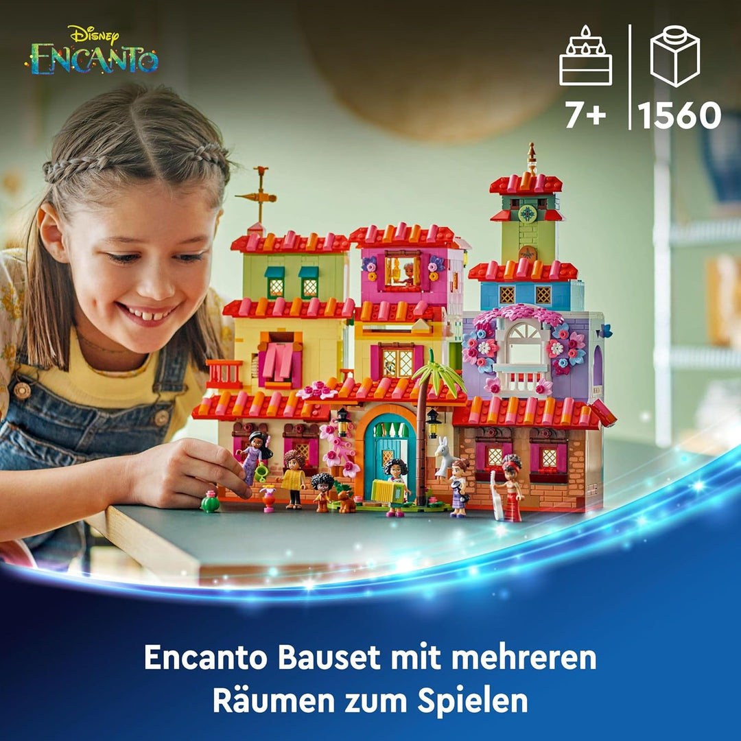 Lego ǀ Disney Encanto Das magische Haus der Madrigals, Puppenhaus für Kinder mit der Spielfigur Mira