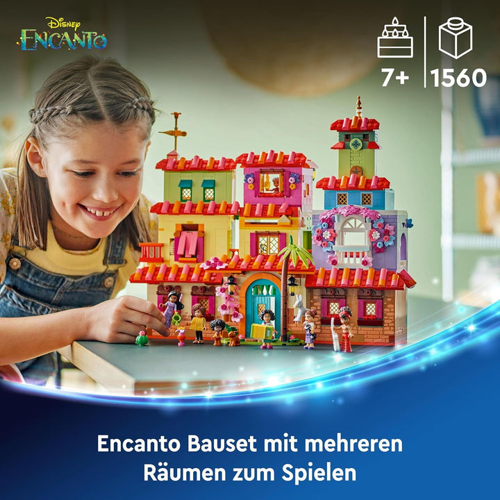 Lego ǀ Disney Encanto Das magische Haus der Madrigals, Puppenhaus für Kinder mit der Spielfigur Mira