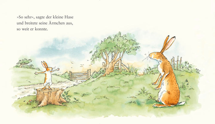 Weisst du eigentlich, wie lieb ich dich hab?, Gebundenes Buch