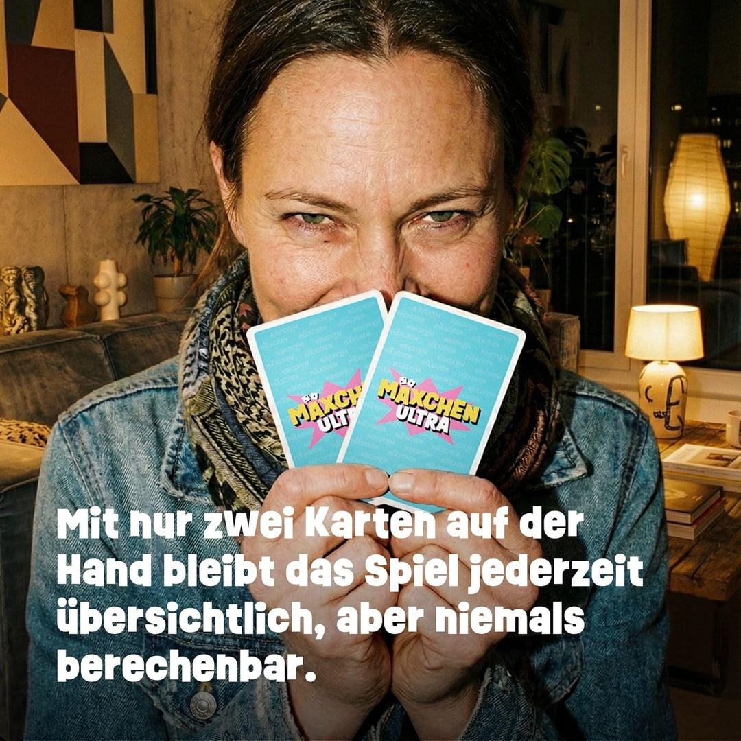 GANZ NEU - Mäxchen Ultra – Lustiges Kartenspiel &amp; Partyspiel | Bluff Spiel für jede Gelegenheit, Sil