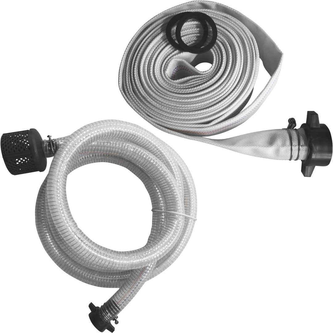 Güde 94506 Schlauch-Set für GMP 15.22 (1,5 Anschlussgewinde, Set bestehend aus: 4 m Ansaugschlauch u
