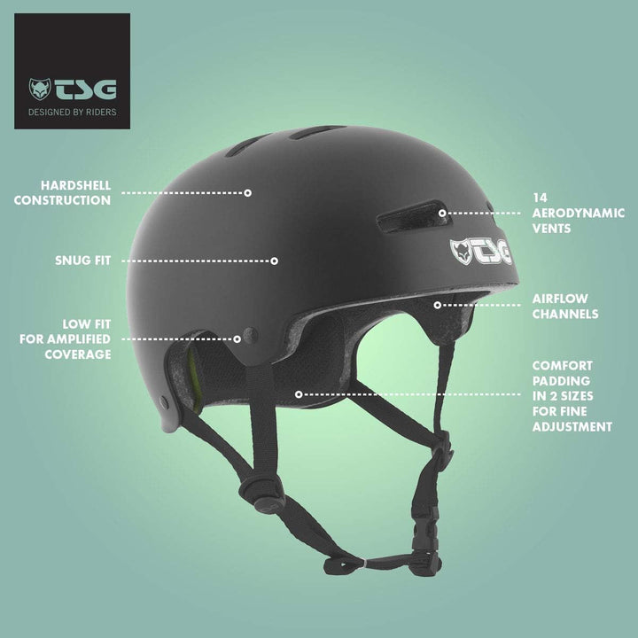 TSG Evolution Graphic Design Helm Oliv/grün L/XL | 57-59cm, L/XL | 57-59cm