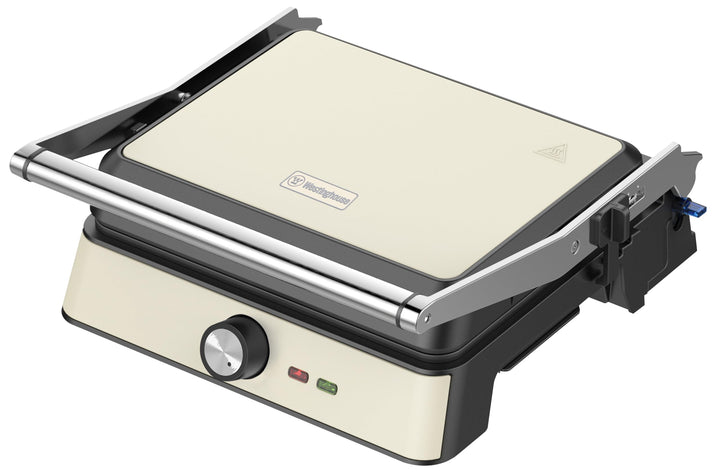 Westinghouse Retro-Kontaktgrill - 29 x 24 cm - 180° für beidseitiges Grillen - 2200W - Toaster - Ein