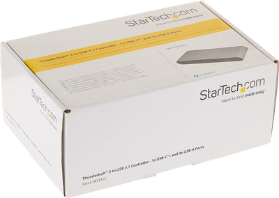 StarTech.com Thunderbolt 3 zu USB 3.1 Controller Adapter - 1x USB-C, 3x USB-A - Thunderbolt 3 zu USB