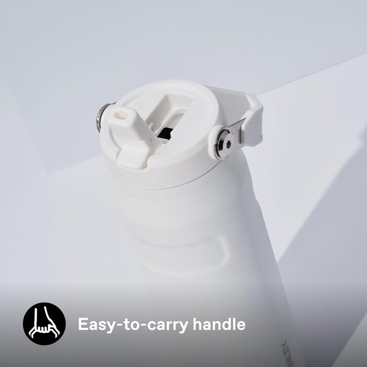 Stanley Flip Straw 2.0 Trinkflasche mit Strohhalm 0.7L - Thermobecher Kühlt 10 Stunden - 3 Tage Eisg