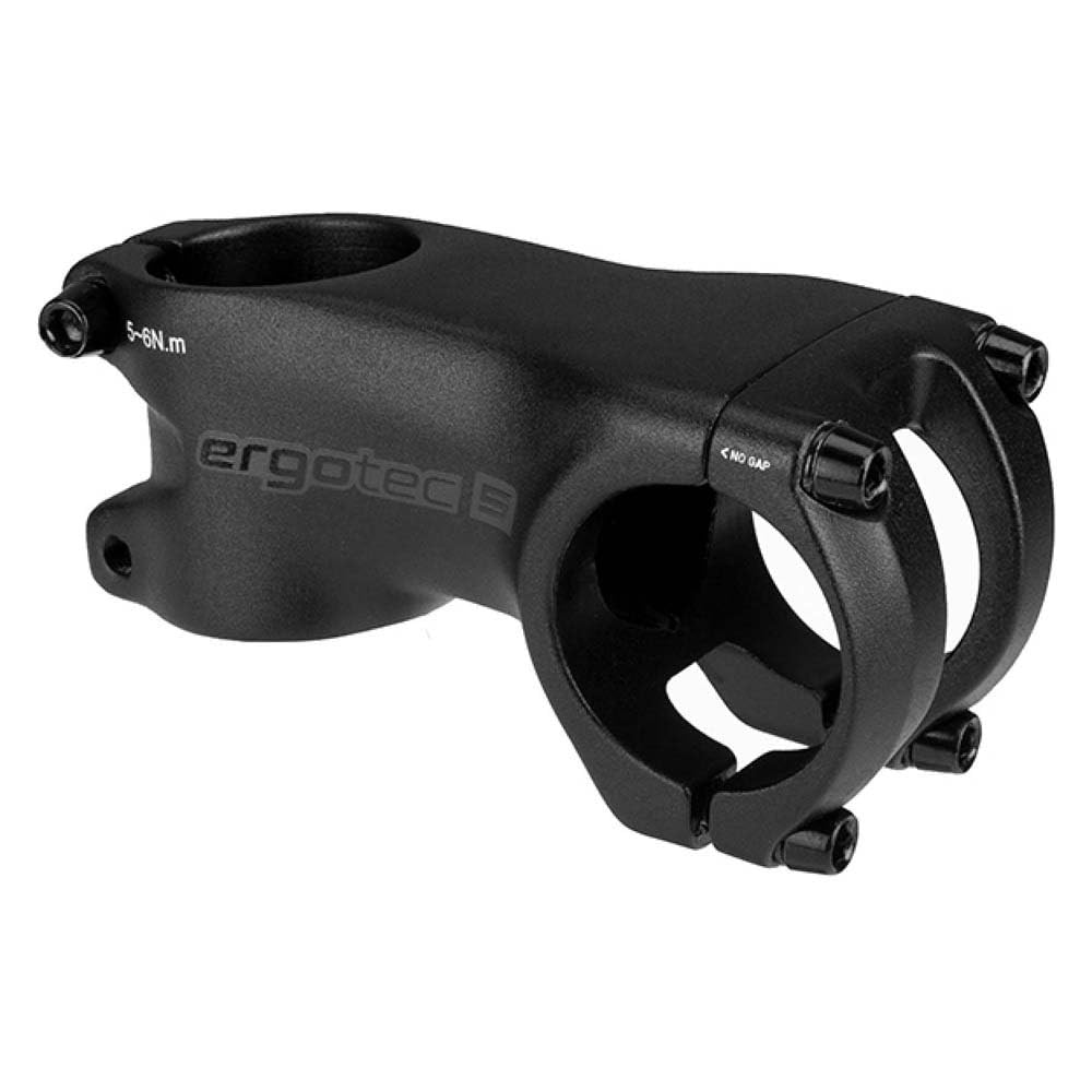 ErgoTec Unisex – Erwachsene Hake Vorbau, schwarz, 60 mm