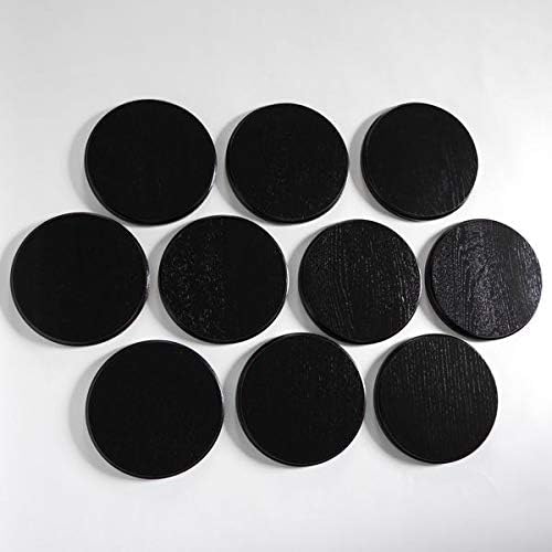 10 Stück Keilerschild Keilerbrett Gewaffbrett Trophäenschild rund dunkel AF 19 cm