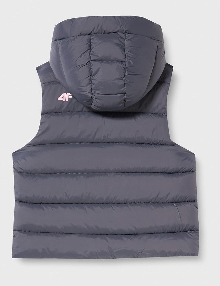 Mädchen DOWN Jacket, Dunkelgrau (40)