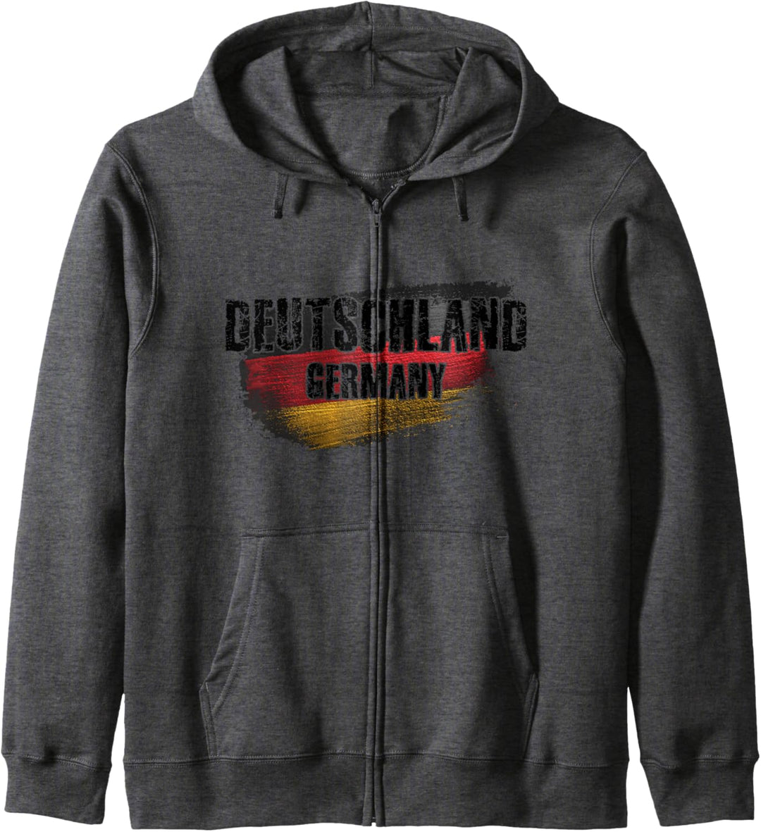 Deutschland, Deutsche Flagge Grunge Kapuzenjacke