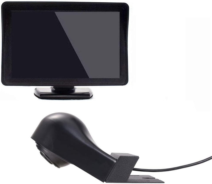「Rückfahrkamera Transportster + 4.3 Zoll TFT LCD Bildschirm Auto Monitor」Bremsleuchte Auto Dach Rück