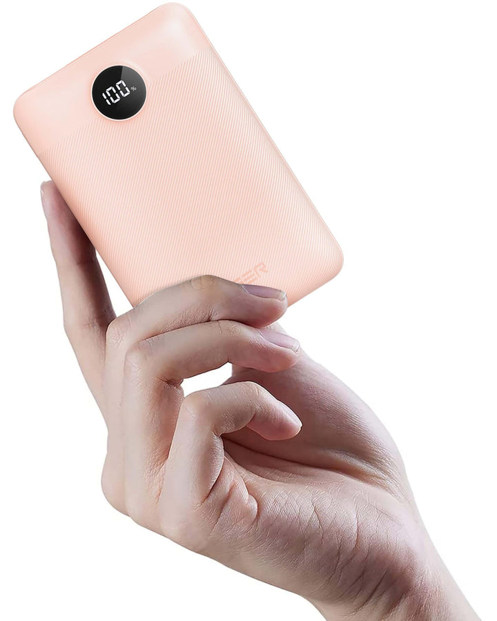 VEGER Power Bank 20000mAh klein 22.5W, Powerbank USB C Schnelles Aufladen Externe Handyakkus PD/QC3.