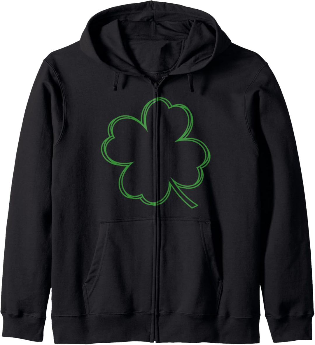 St. Patrick's Day Glückliches irisches Kleeblatt Kleeblätter Kapuzenjacke