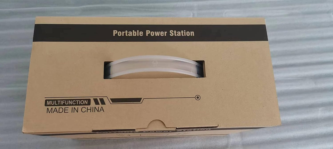 Powkey Tragbare Powerstation 99Wh/27000mAh Tragbares Powerbank 100W Solargenerator mit 230V AC/QC 3.