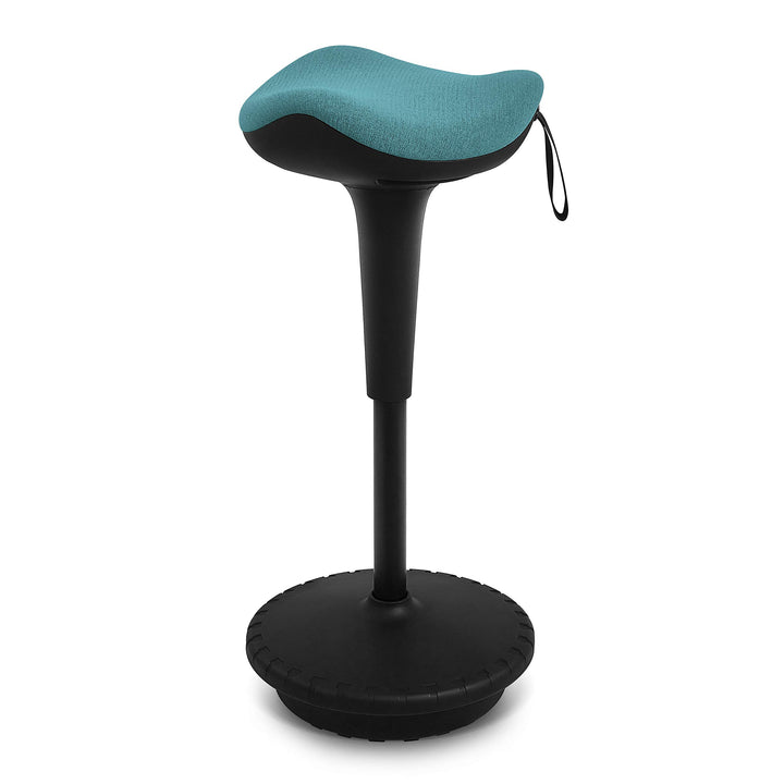 IWMH Ergonomischer Arbeitshocker, Hochverstellbare Stehhilfe,  Atmungsaktiver Sitz-Steh-Hocker 360°