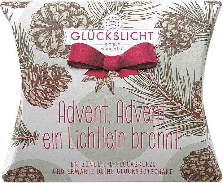 Glückslicht/Emotion/Advent, Advent ein Lichtlein brennt / 10er-Set