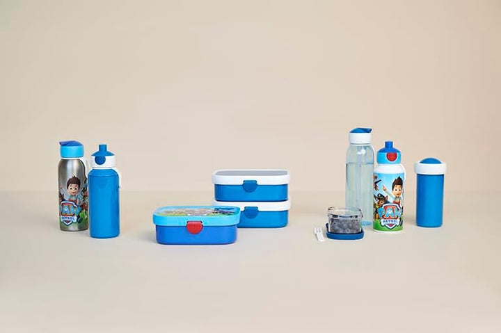 Mepal - Brotdose Kinder Campus - Bento Box Kinder - Brotdose Kinder mit Fächern & Gabel - Meal Prep