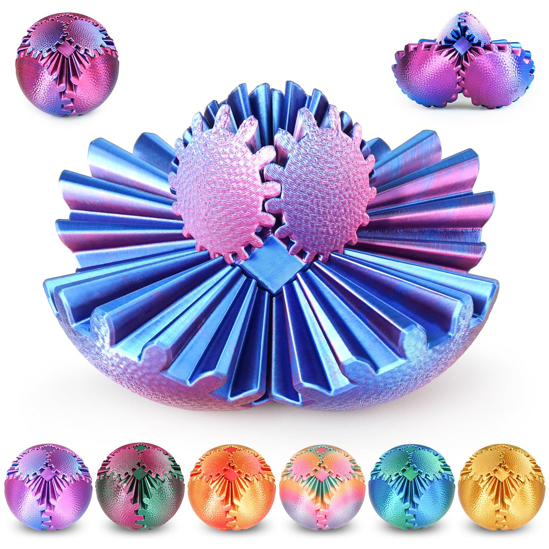 Gear Ball Fidget Spielzeug Steampunk Zahnrad Kugel Stressabbau Sensorisches Spielzeug autistische Ki