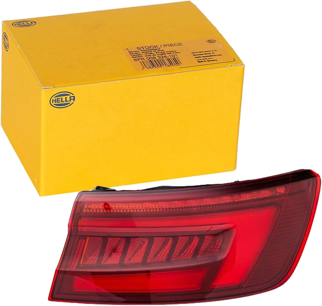 HELLA 2SD 012 246-181 Heckleuchte - LED - äusserer Teil - rechts - für u.a. Audi A4 (8W2, 8WC, B9),