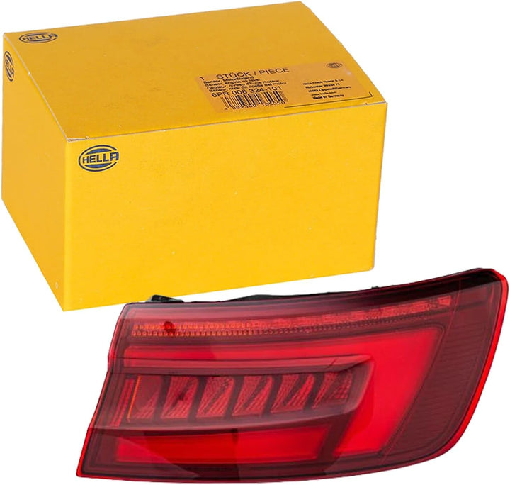 HELLA 2SD 012 246-181 Heckleuchte - LED - äusserer Teil - rechts - für u.a. Audi A4 (8W2, 8WC, B9),