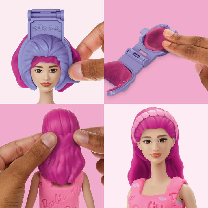 Play-Doh Barbie Herzen & Haare Puppenset, Barbie Herzen & Haare
