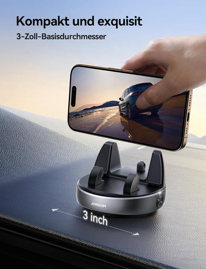 JOYROOM Handyhalterung Auto Armaturenbrett, Anti Rutsch Handy Halterung Auto kompatibel mit PopGrip,