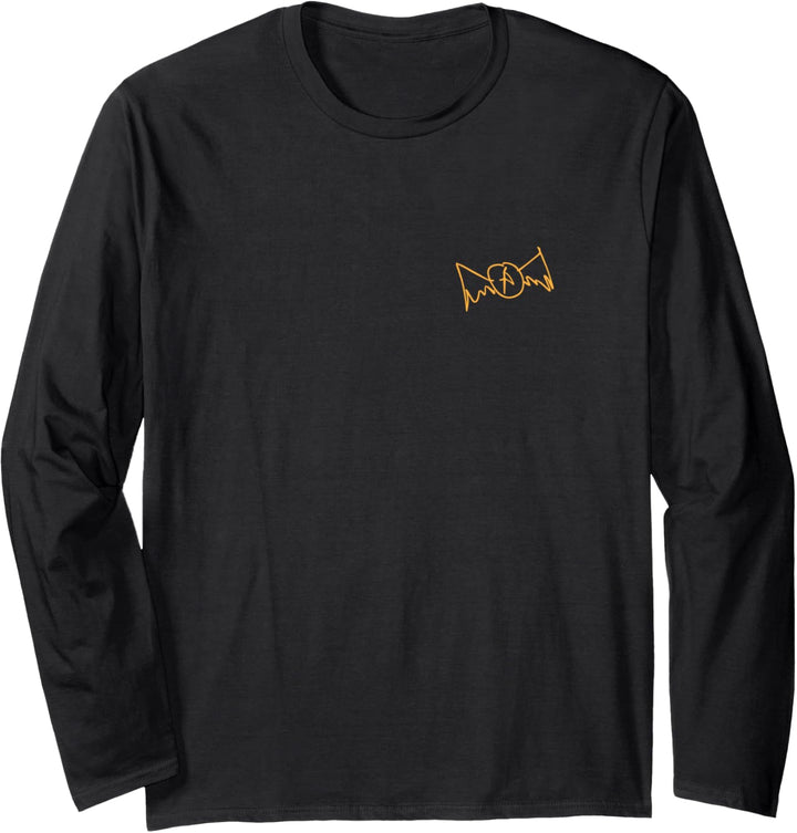 Aerosmith - Sketch Pocket (gelbes Logo) Langarmshirt