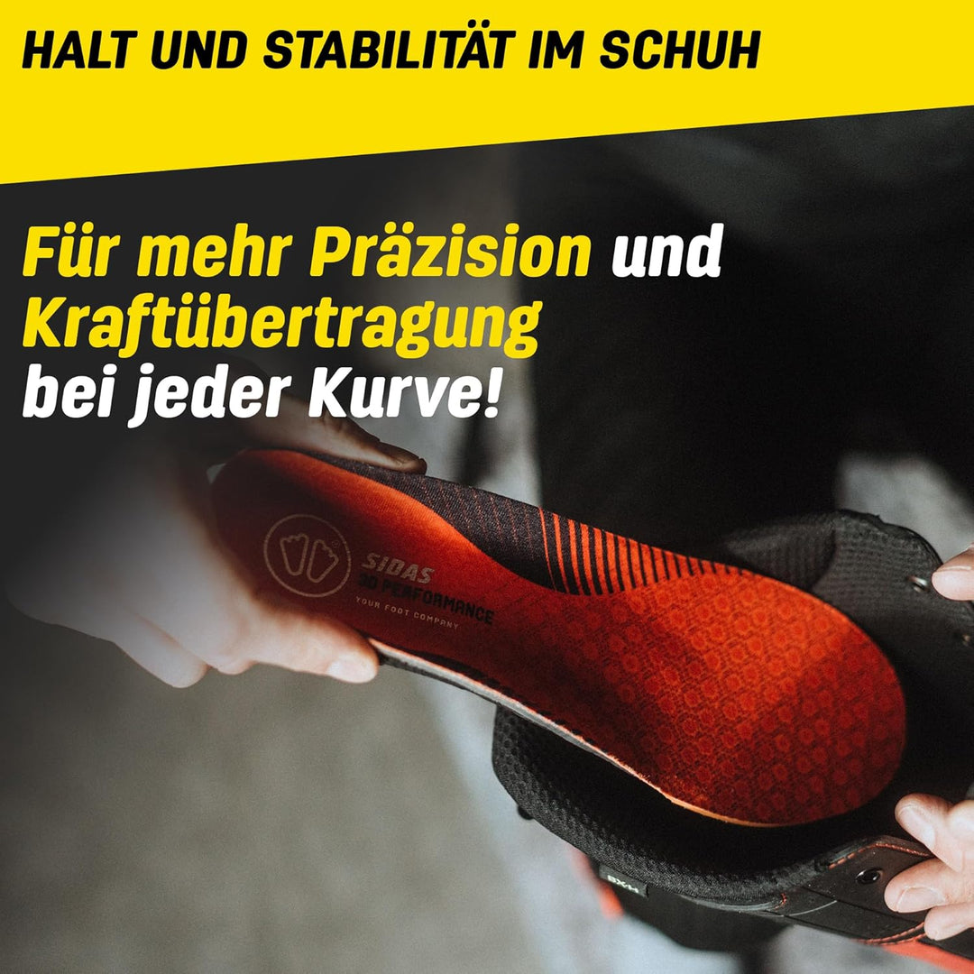 Isolierende Einlegesohlen für den Winter, Winter 3D Performance, Fussstabilität für Winteraktivitäte
